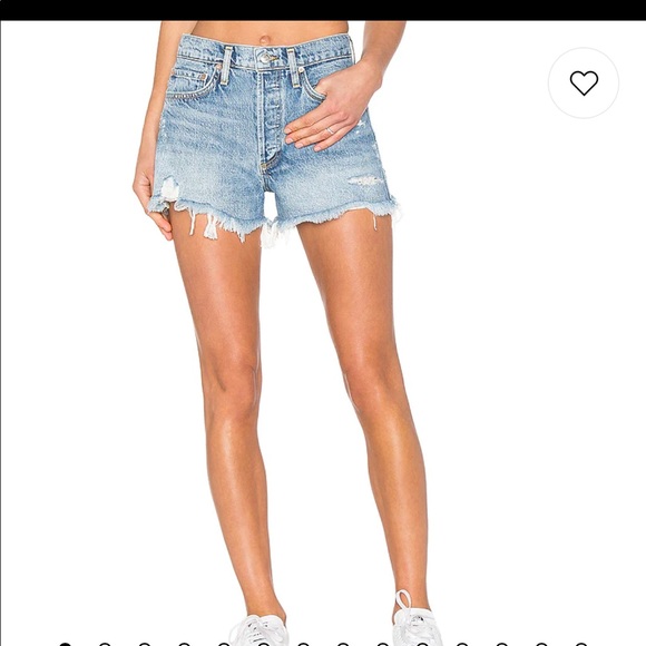 AGOLDE Parker Vintage Cut Off Short in Swapmeet